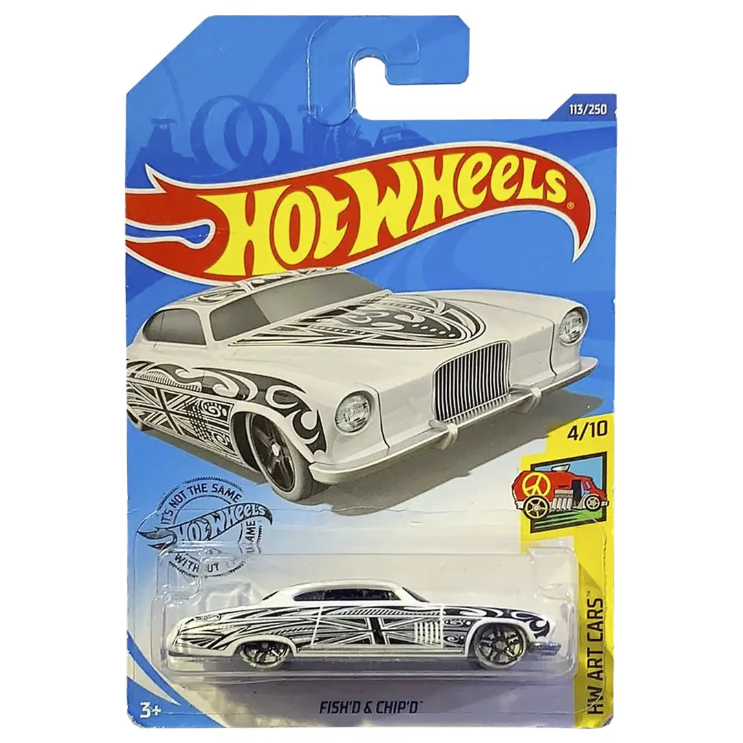 Fish D y Chip D - Art Cars 4/10 - Hot Wheels