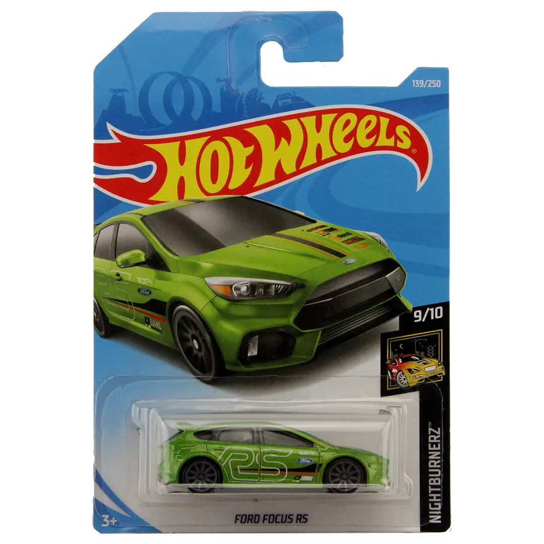 Ford Focus Rs - NightBurnerz 9/10 - Hot Wheels
