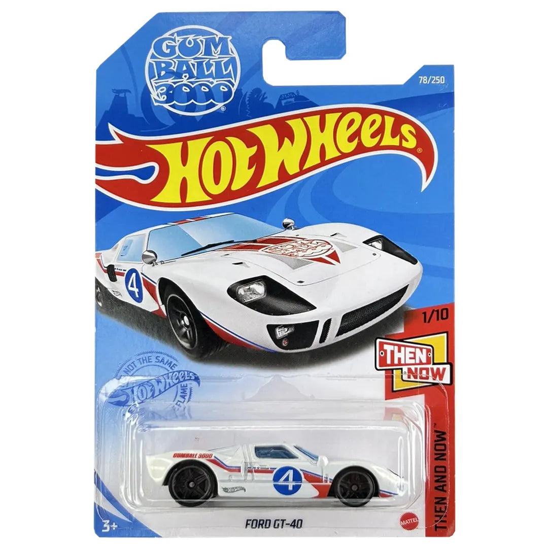 Ford GT-40 - Then and Now 1/10 - Hot Wheels