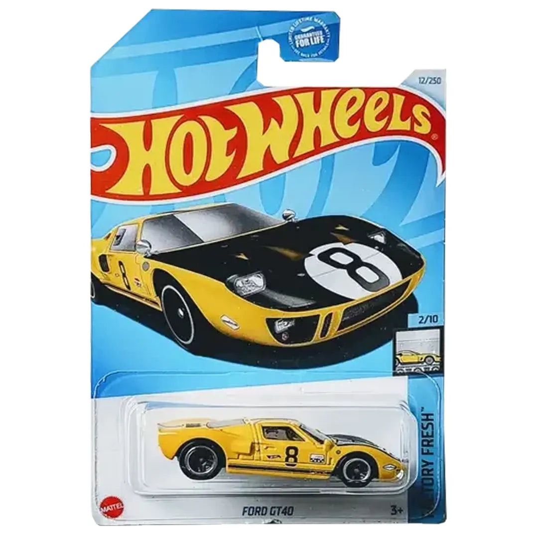 Ford GT40 - Factory Fresh 2/10 - Hot Wheels