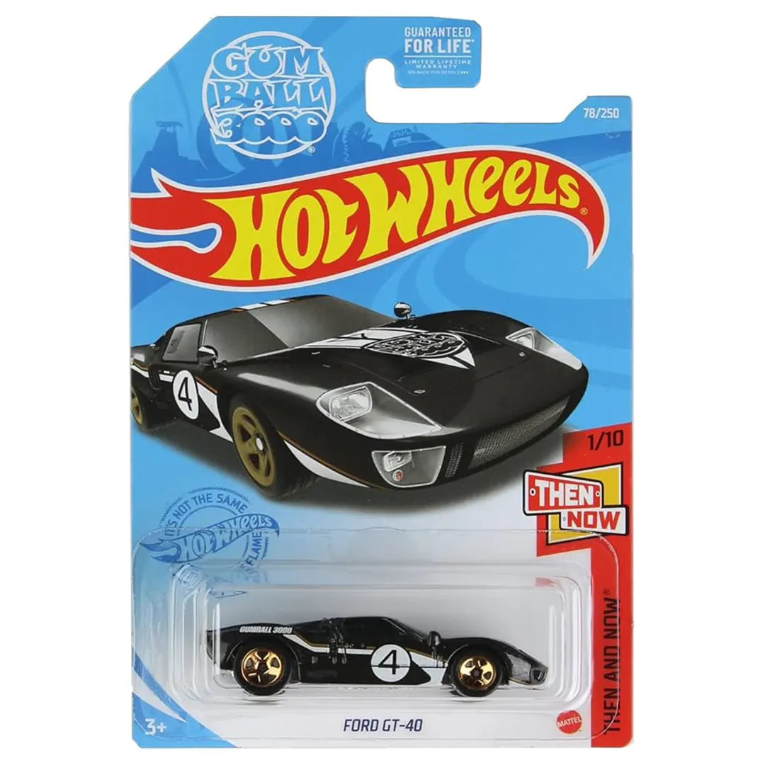 Ford Gt-40 - Then and now 1/10 - Hot Wheels