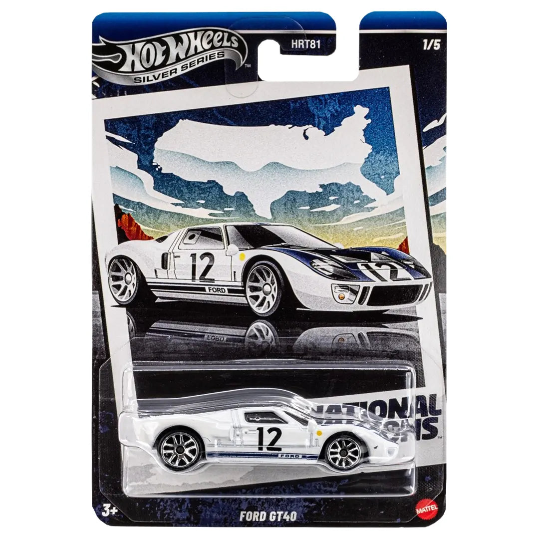 Ford Gt40 - National Icons 1/5 - Hot Wheels