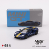 Ford Gt Sunocco Blue  - 614 - Mini GT
