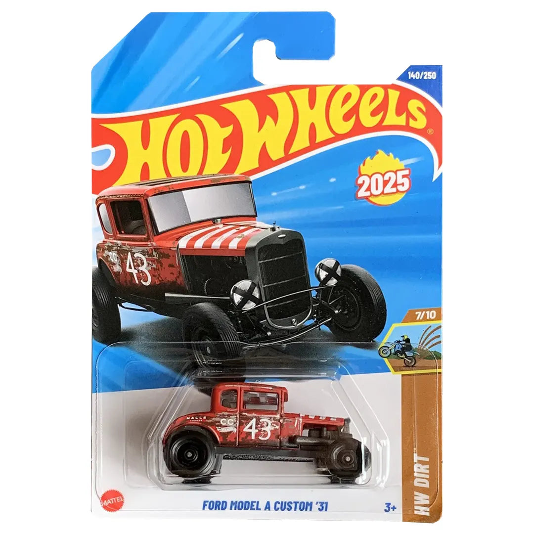 Ford Model A Custom 31 - Dirt 7/10 - Hot Wheels