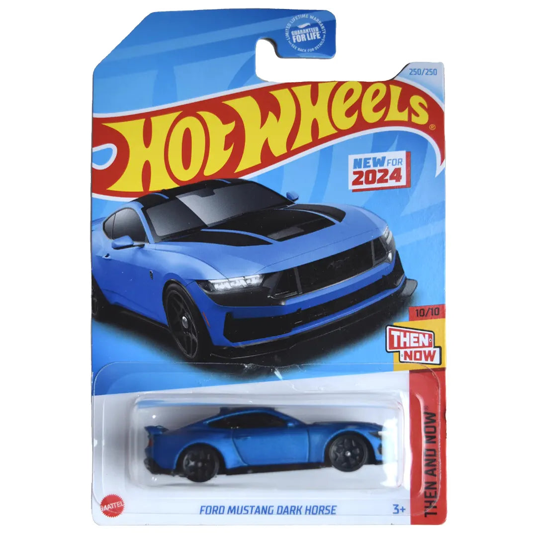 Ford Mustang Dark Horse - Then and Now 10/10 - Hot Wheels