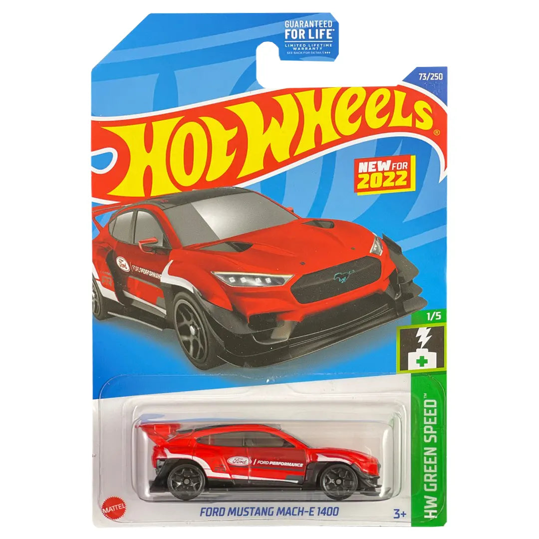 Ford Mustang Mach-E 1400 - Green Speed 1/5 - Hot Wheels