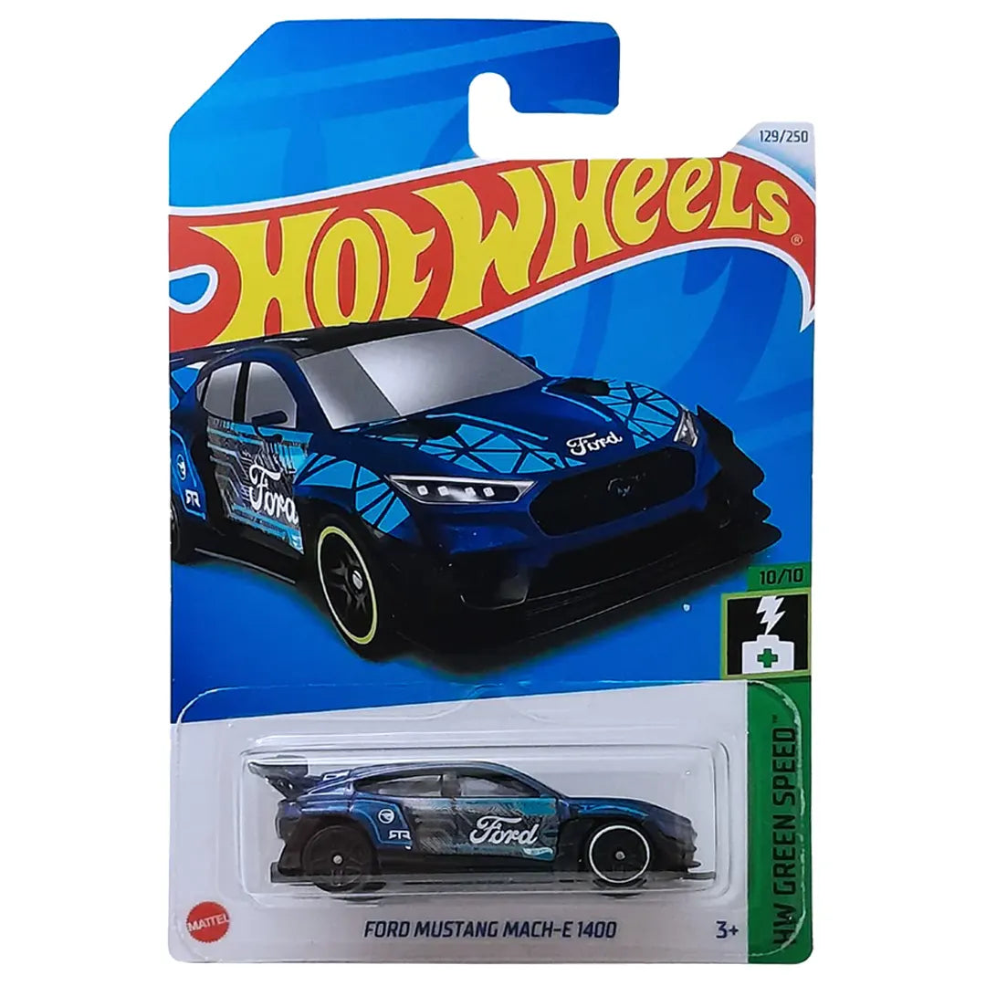 Ford Mustang Mach-E 1400 - Green Speed 10/10 - Hot Wheels