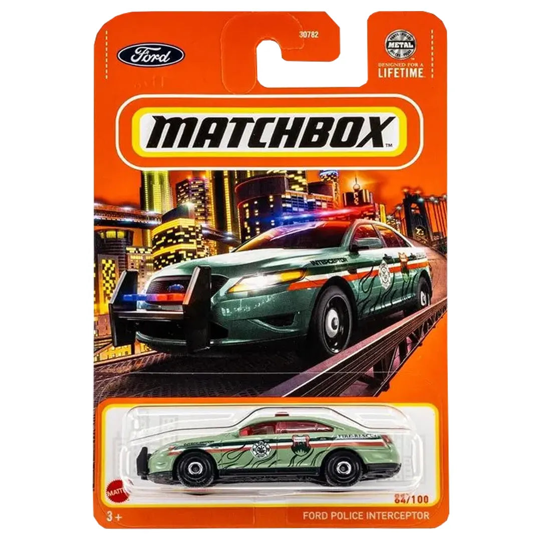 Ford Police Interceptor - 64/100 - 2023 - Matchbox