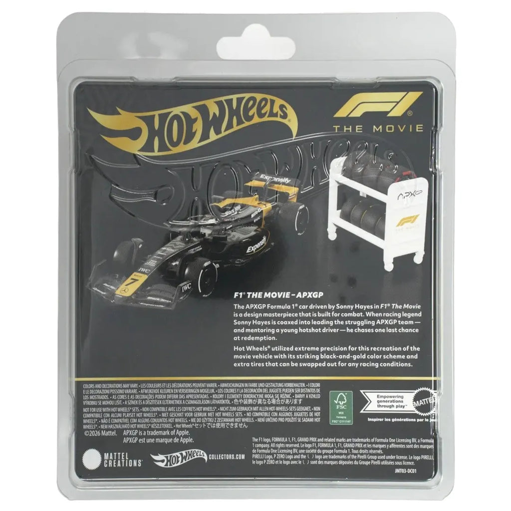 Formula 1 Movie - Apxgp - RLC - Hot Wheels