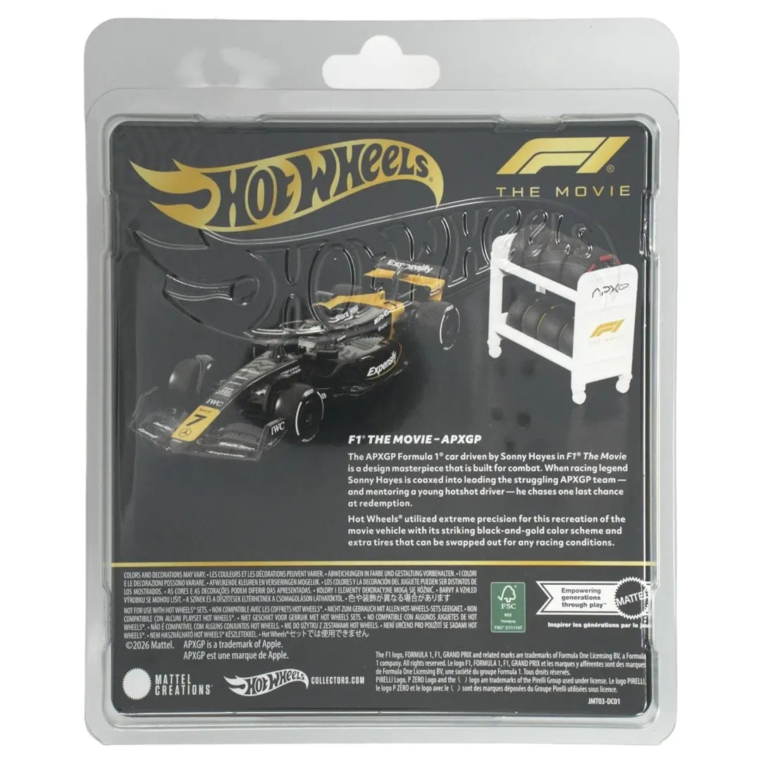 Formula 1 Movie - Apxgp - RLC - Hot Wheels