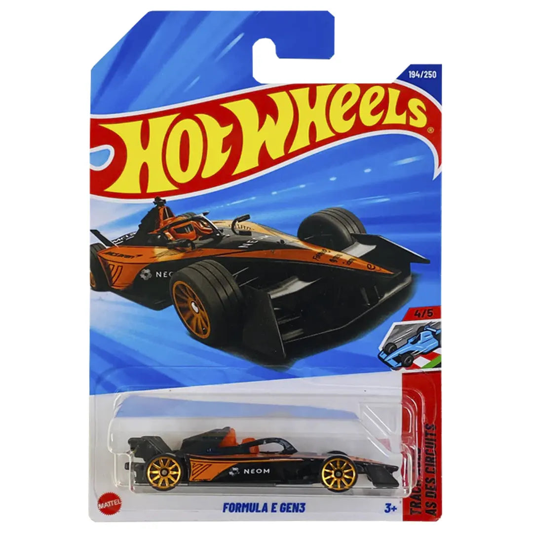 Formula E Gen3 - Track Aces 4/5 - Hot Wheels