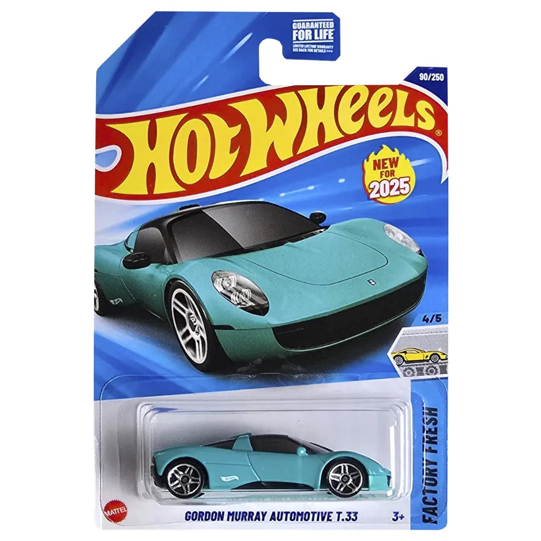 Gordon Murray Automotive T.33 - Factory Fresh 4/5 - Hot Wheels