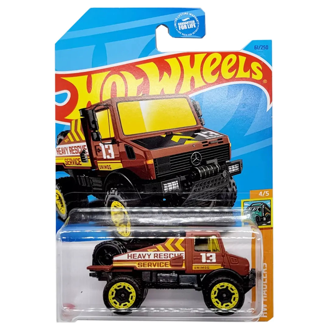 Mercedes Benz Unimog 1300 - Haulers 4/5 - Hot Wheels