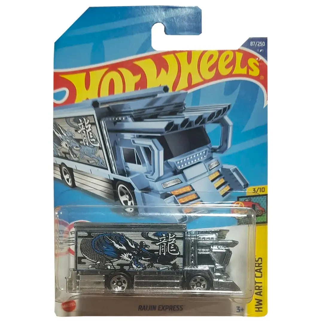 Raijin Express - Art Cars 3/10 - Hot Wheels