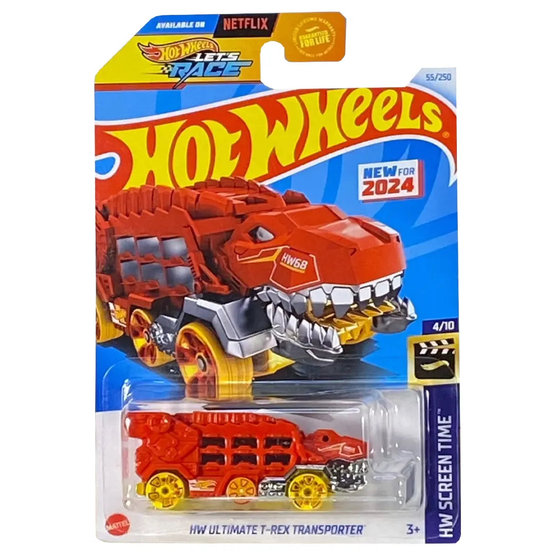 HW Ultimate T-Rex Transporter - Screen Time 4/10 - Hot Wheels