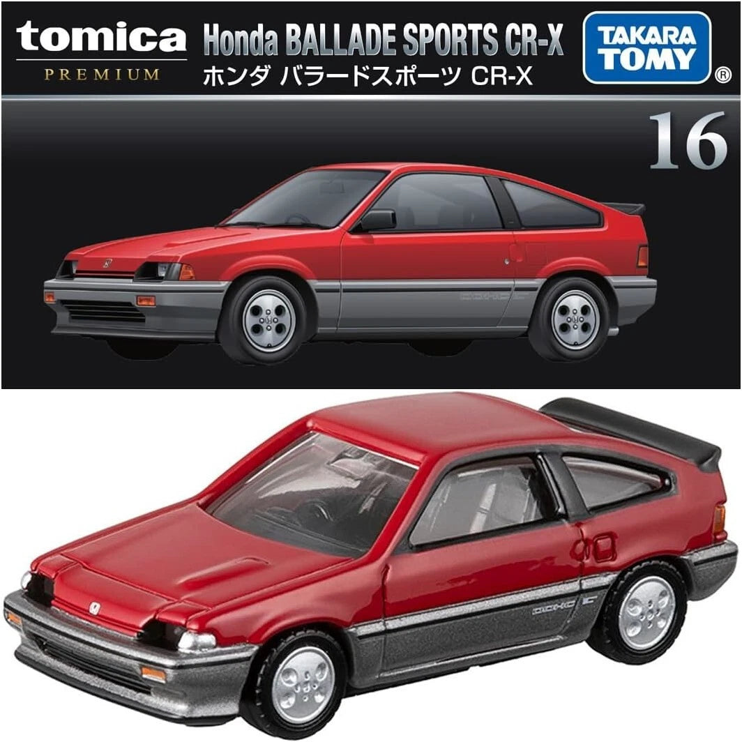 Honda Ballade Sport CR-X - Tomica Premium - Takara Tomy