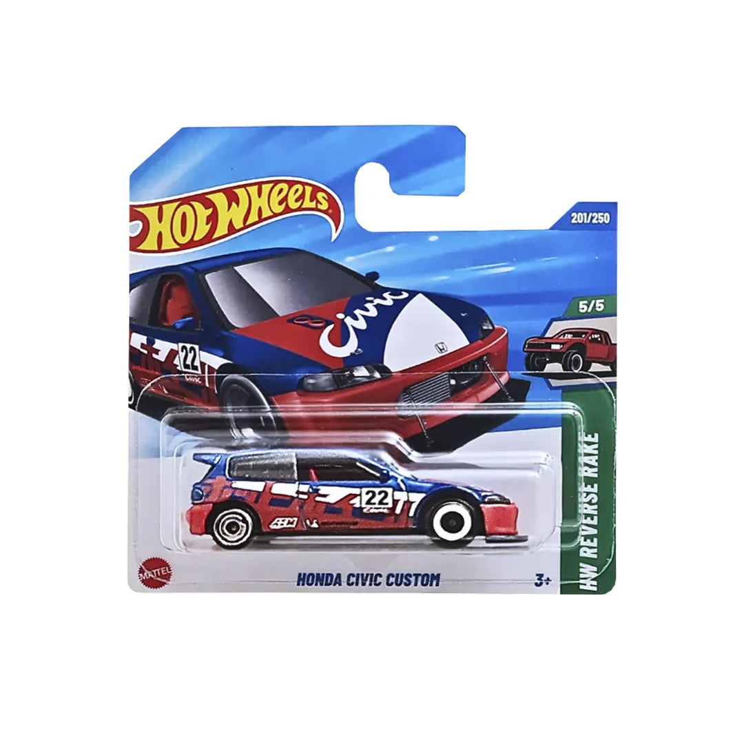 Honda Civic Custom - Reverse Rake 5/5 - Hot Wheels