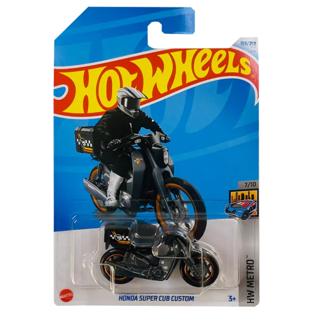 Honda Super Cub Custom - Metro 7/10 - Hot Wheels