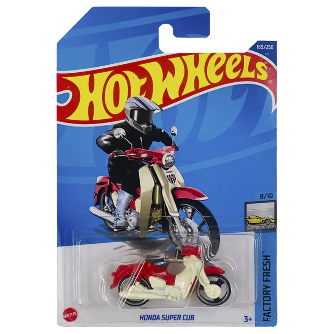 Honda Super Cub - Factory Fresh 8/10 - Hot Wheels