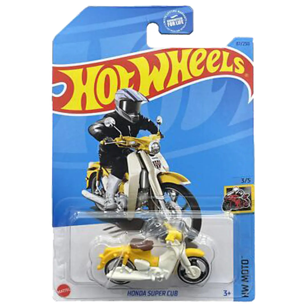 Honda Super Cub - Moto 3/5 - Hot Wheels