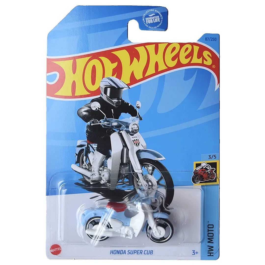 Honda Super Cub - Moto 3/5 - Hot Wheels