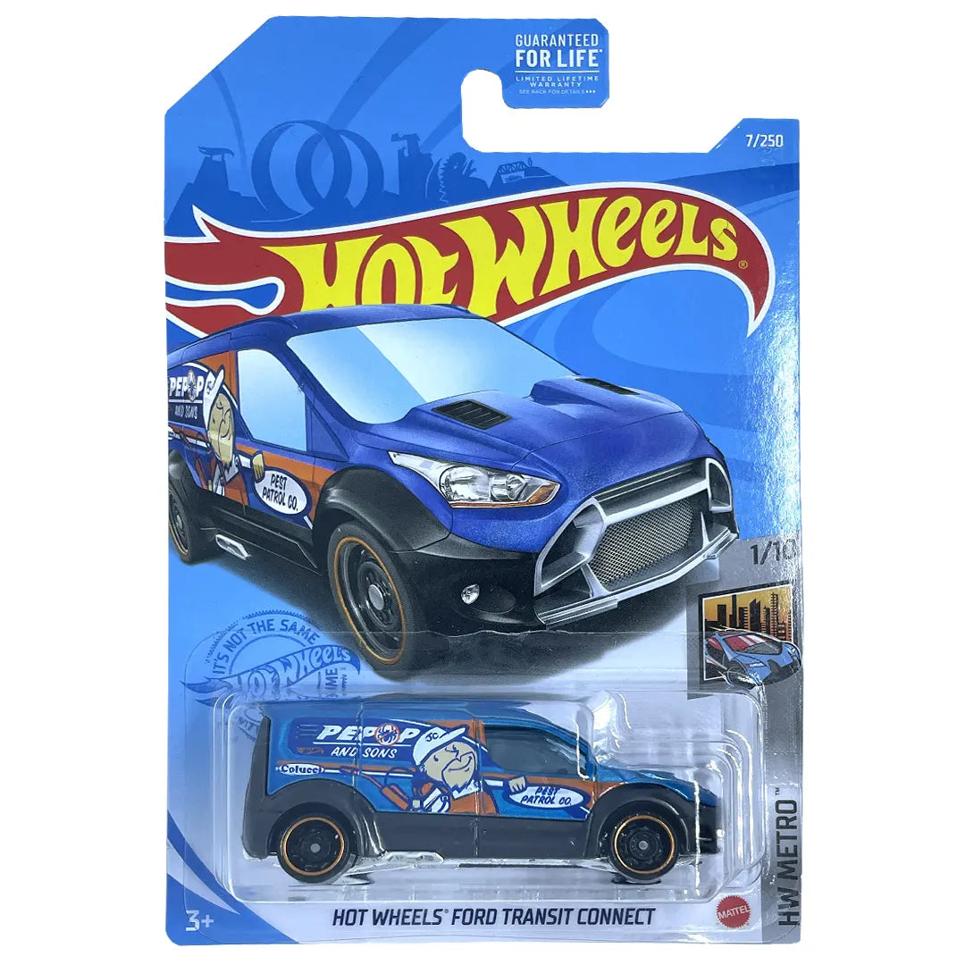 Hot Wheels Ford Transit Connect - Metro 1/10 - Hot Wheels