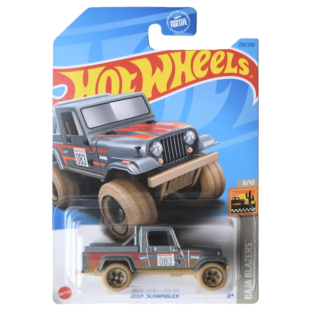 Jeep Scrambler - Baja Blazers 8/10 - Hot Wheels