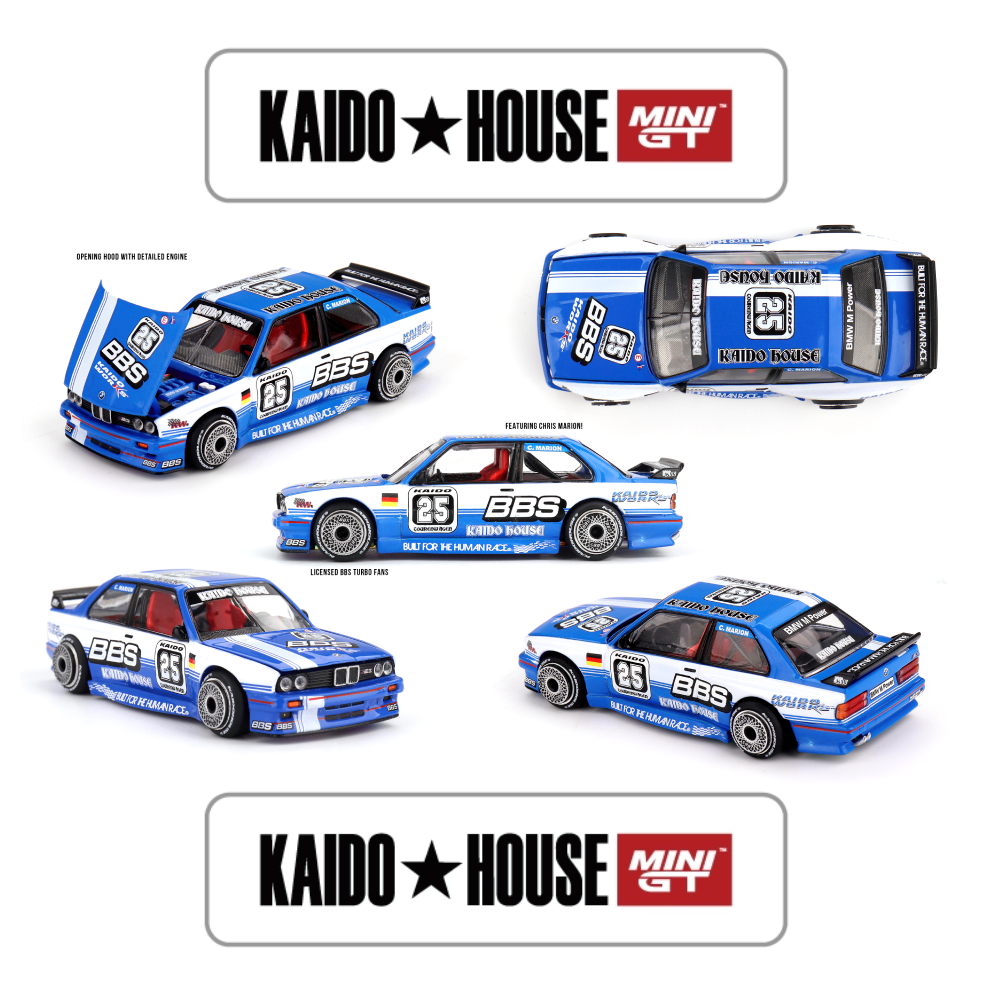 BMW M3 Kaido Touring Champ V1 - 223 - Mini GT