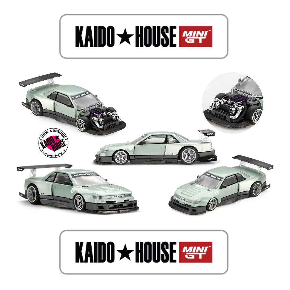 Nissan Silvia S13-R Kaido Works V1 - 232 - Mini GT