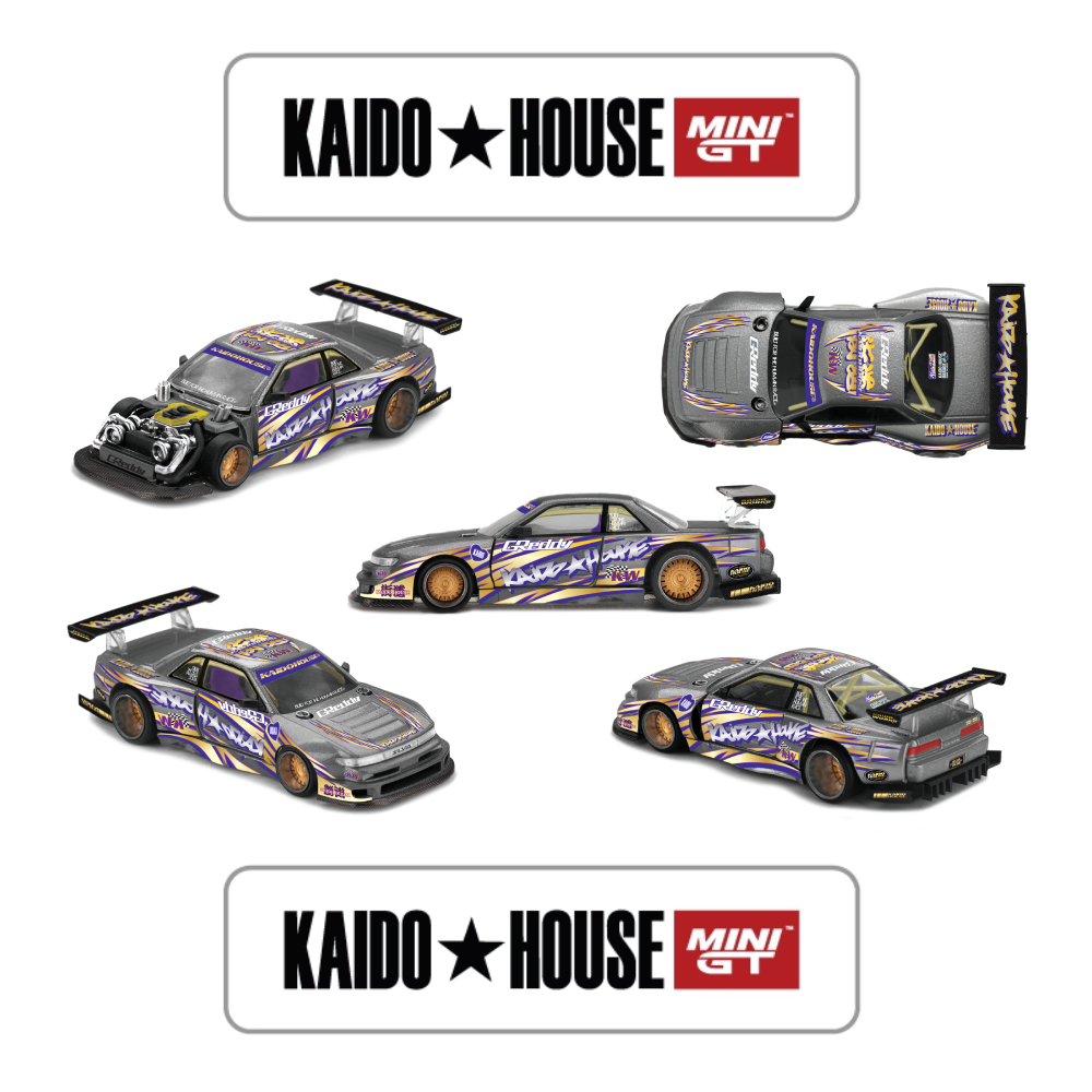 Nissan Silvia S13-R Kaido Drift V1 - 235 - Mini GT