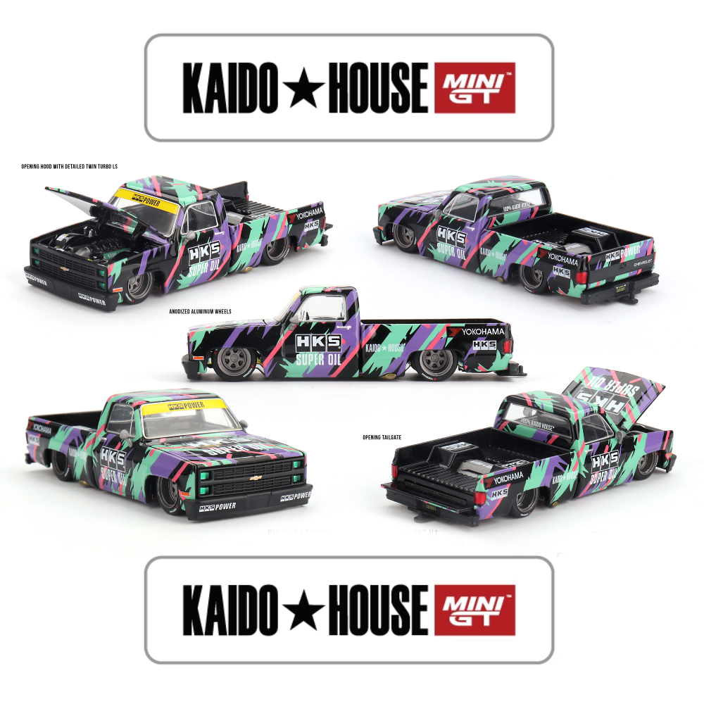 Chevrolet Silverado Kaido HKS V1 - 174 - Mini GT