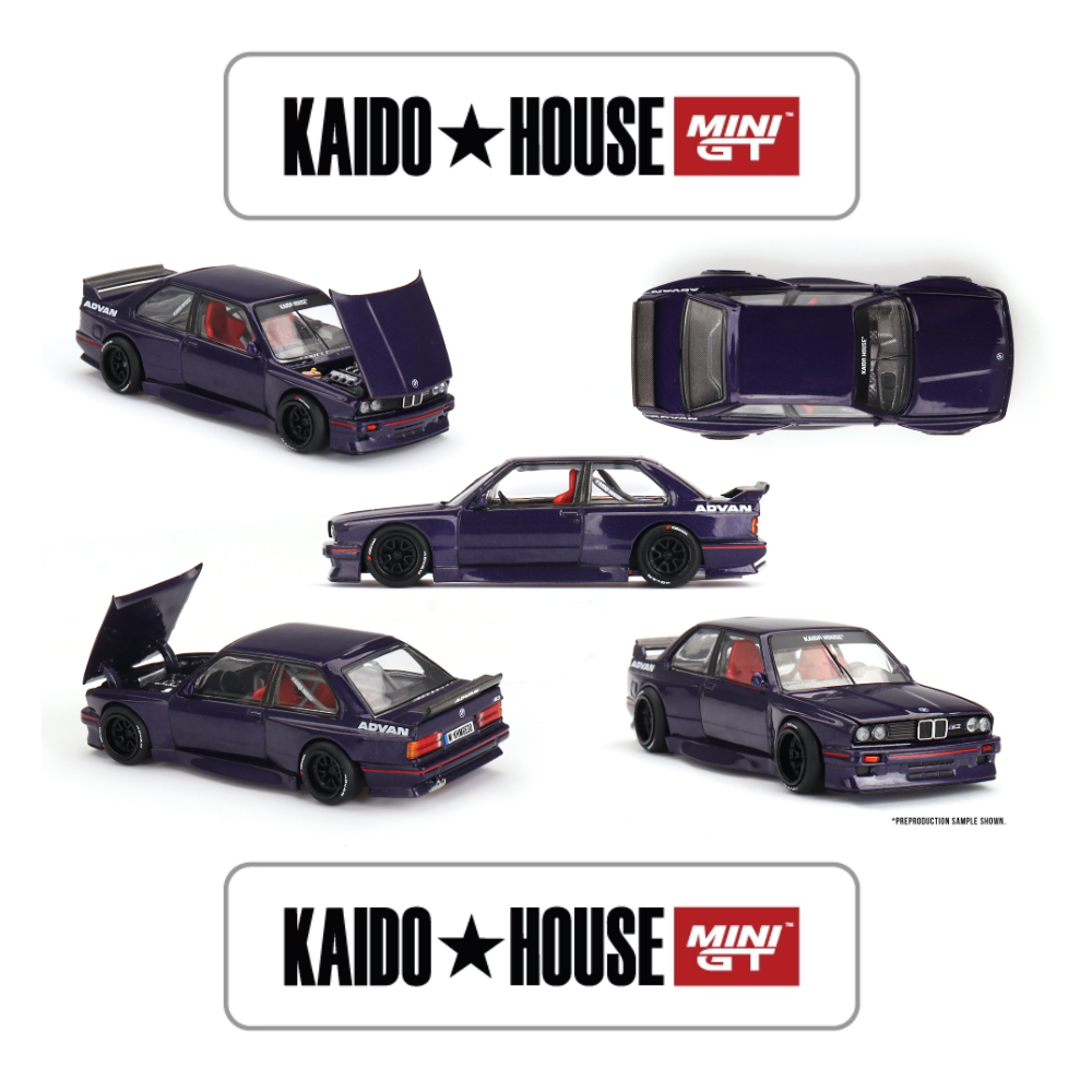BMW M3 Kaido GT V2-Purple - 216 - Mini GT