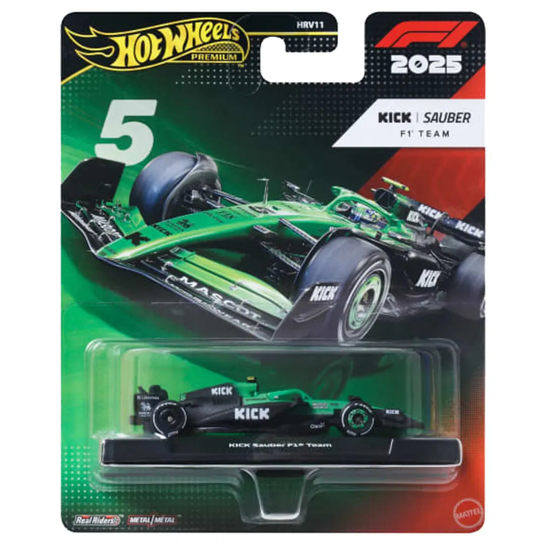 Kick Sauber F1 Team 5 - 2025 - Formula 1 - Hot Wheels