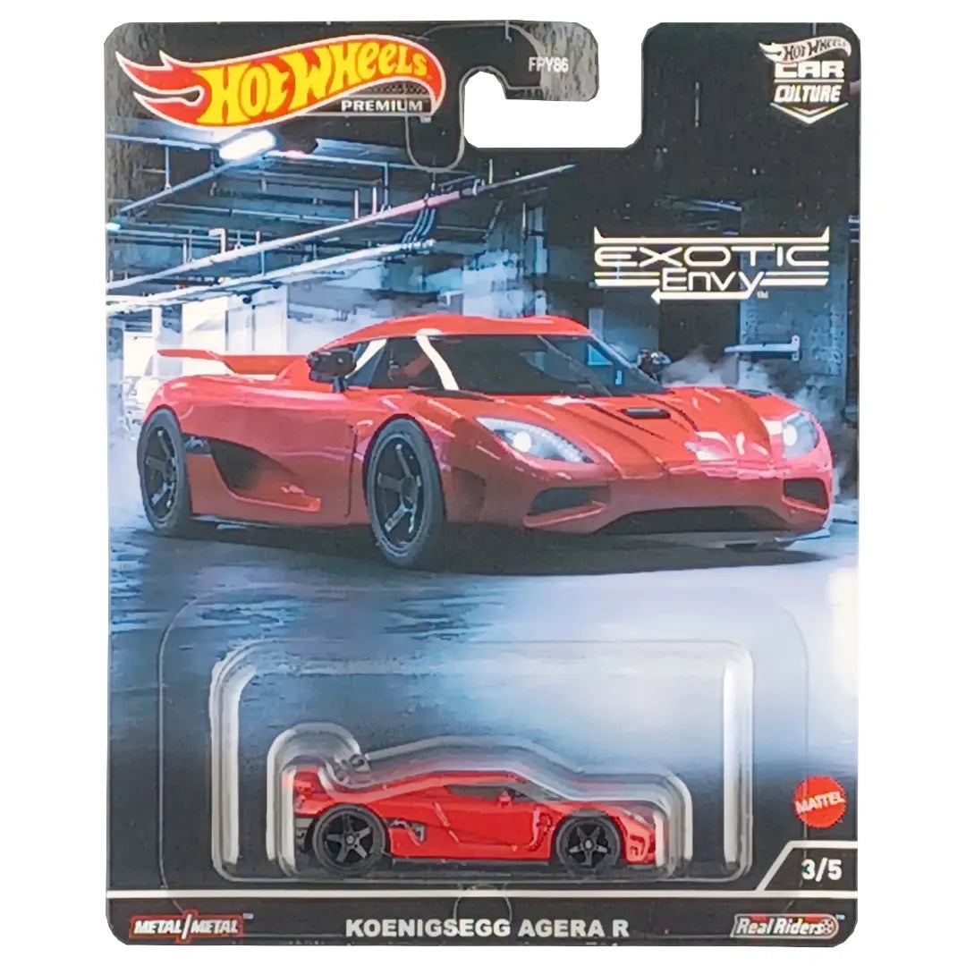 Koenigsegg Agera R - Exotics Envy 3/5 - Hot Wheels