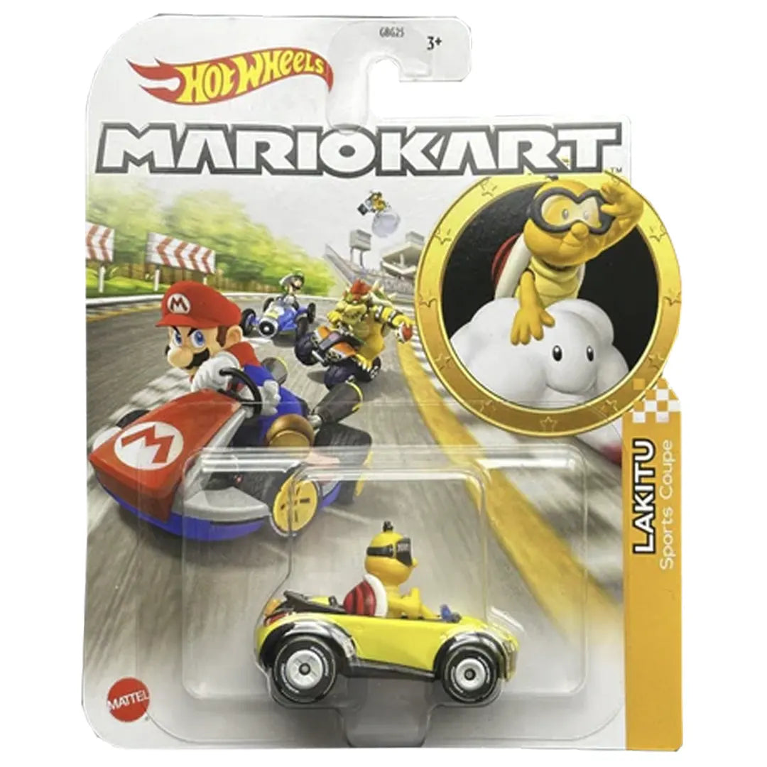 Lakitu - Sports Coupe - Mario Kart 7/8 - Hot Wheels