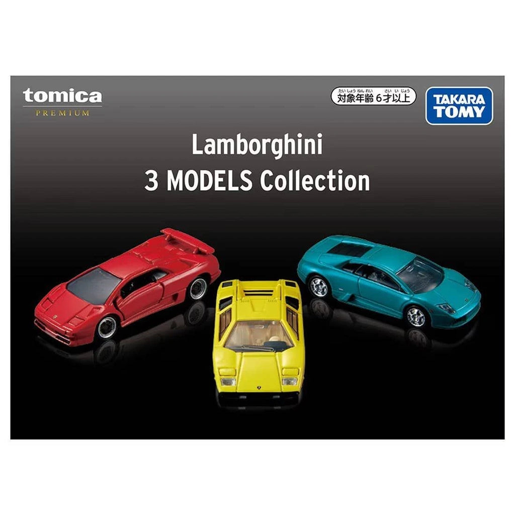 Lamborghini 3 Models Collection - Tomica Premium - Takara Tomy