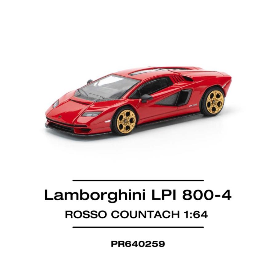 Lamborghini Countach LPI-800 ROSSO - 259 - Pop Race