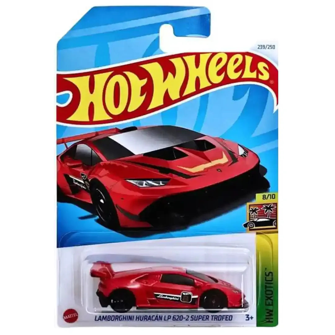 Lamborghini Huracan LP 620-2 Super Trofeo - Exotics 8/10 - Hot Wheels