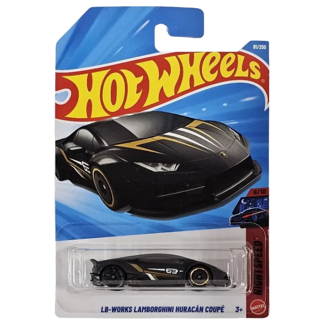 Lb Works Lamborghini Huracan Coupe - Nightspeed 8/10 - Hot Wheels