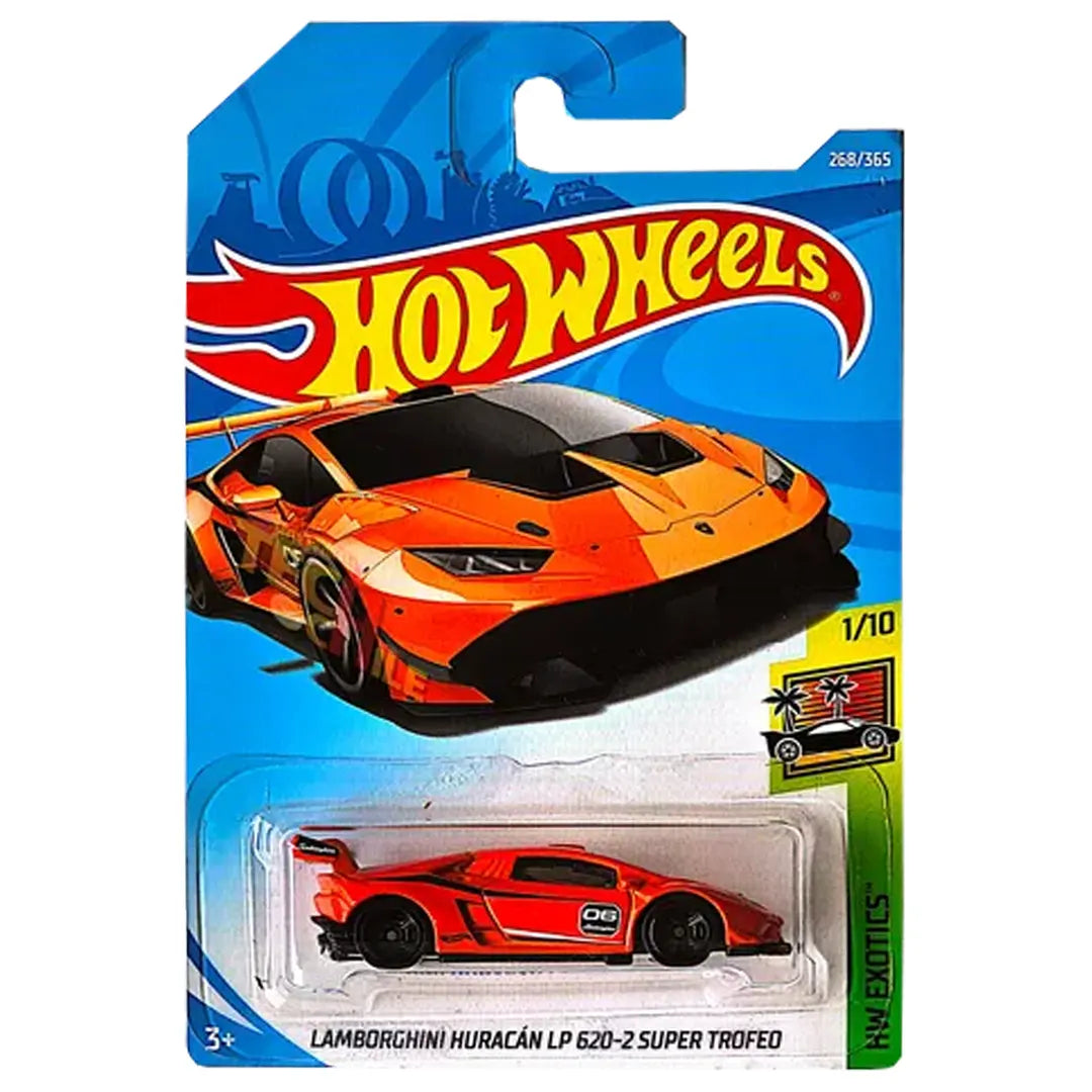Lamborghini Huracan LP 620-2 Super Trofeo - Exotics 1/10 - Hot Wheels