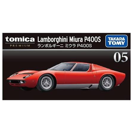 Lamborghini Miura P400s - Tomica Premium - Takara Tomy