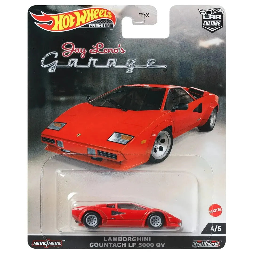Lamborghini Countach lp 5000Qv - Jay Leno Garage 4/5 - Hot Wheels