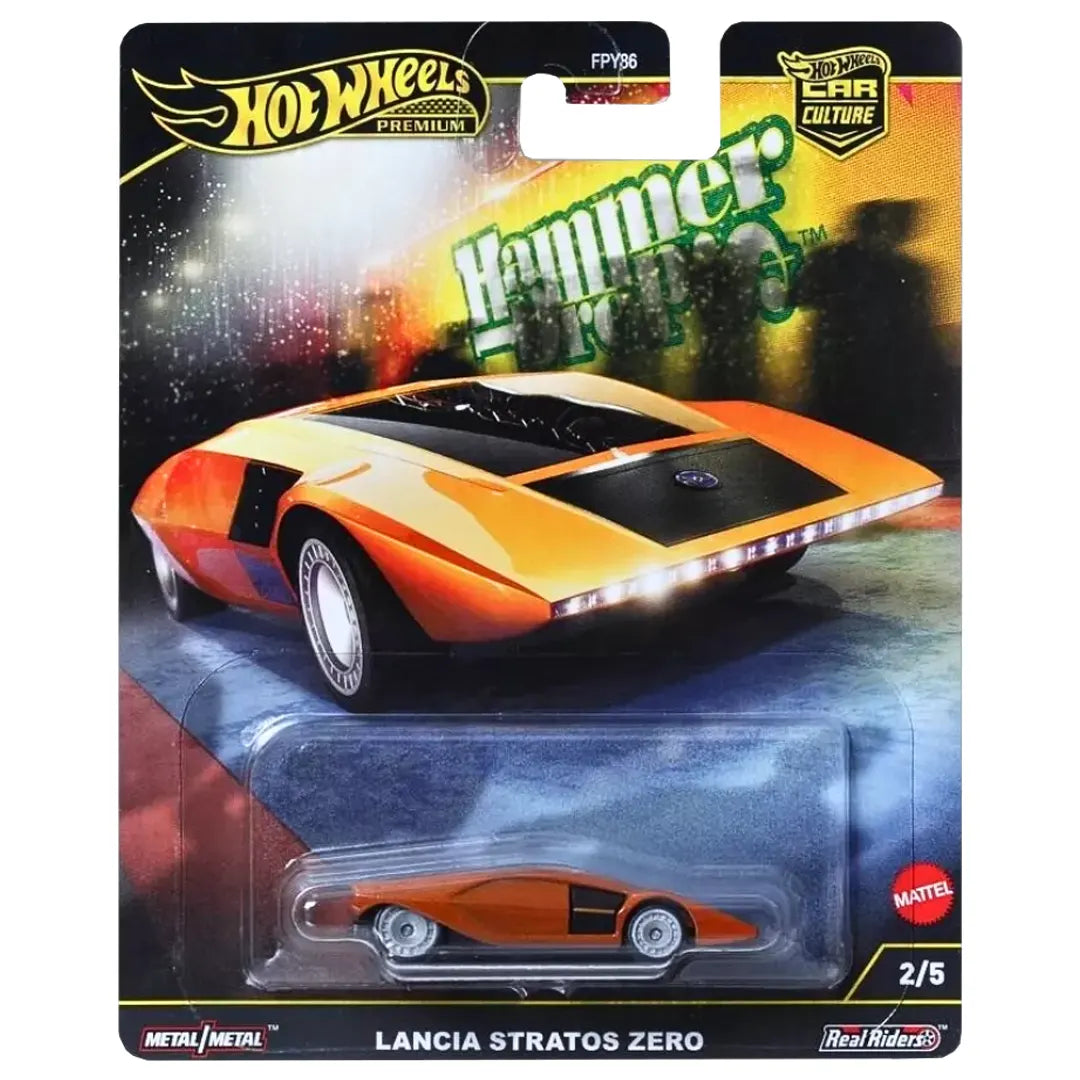 Lancia Stratos Zero - Hammer Drops 2/5 - Hot Wheels