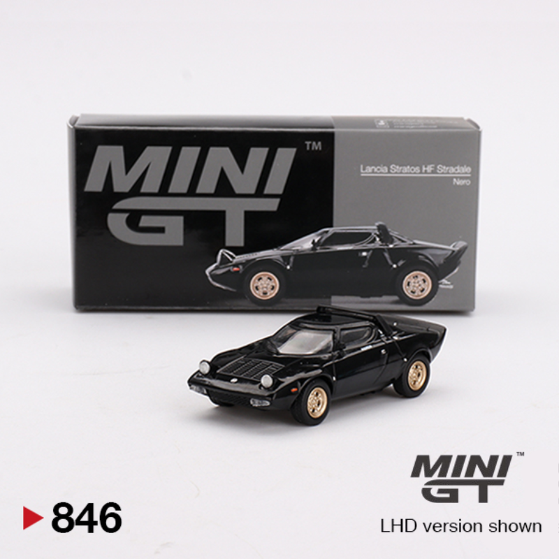 Lancia Stratos hf Stradale Nero  - 846 - Mini GT