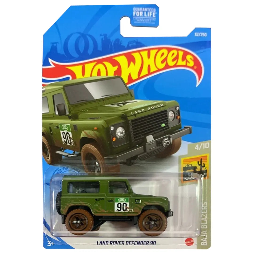 Land Rover Defender 90 - Baja Blazers 4/10 - Hot Wheels