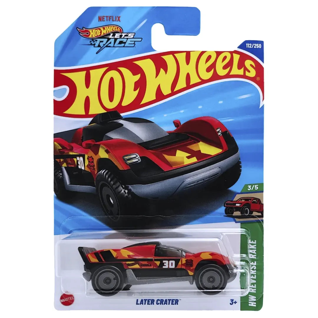 Later Crater - Reverse Rake 3/5 - Hot Wheels