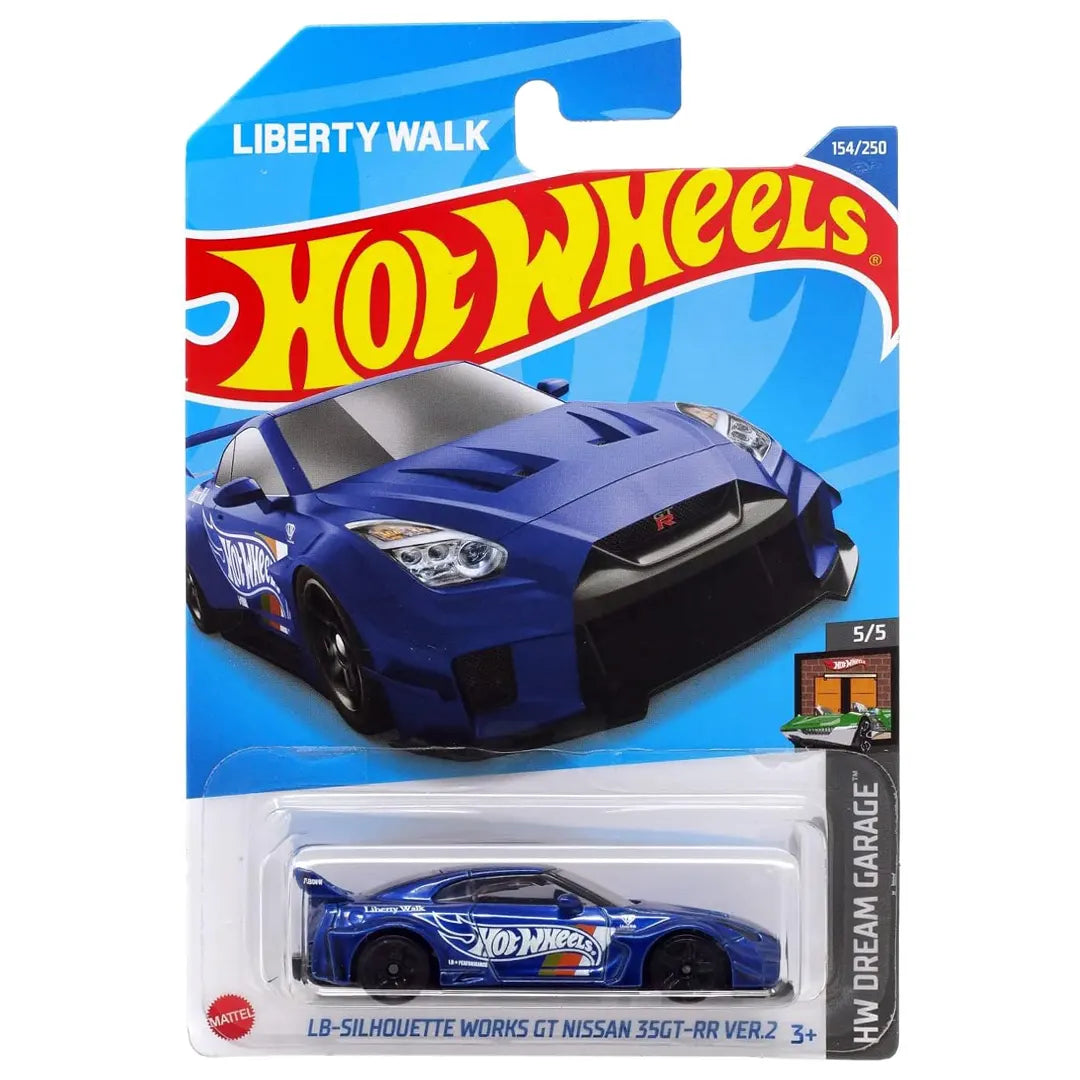 Lb Silhouette Works Gt Nissan 35 Gt-RR Ver 2 - Dream Garage 5/5 - Hot Wheels