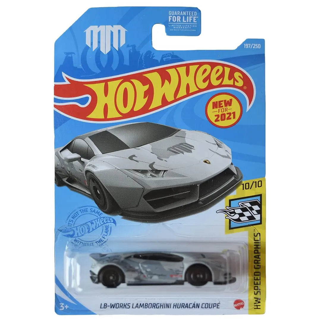 Lb Works Lamborghini Huracan Coupe - Speed Graphics 10/10 - Hot Wheels