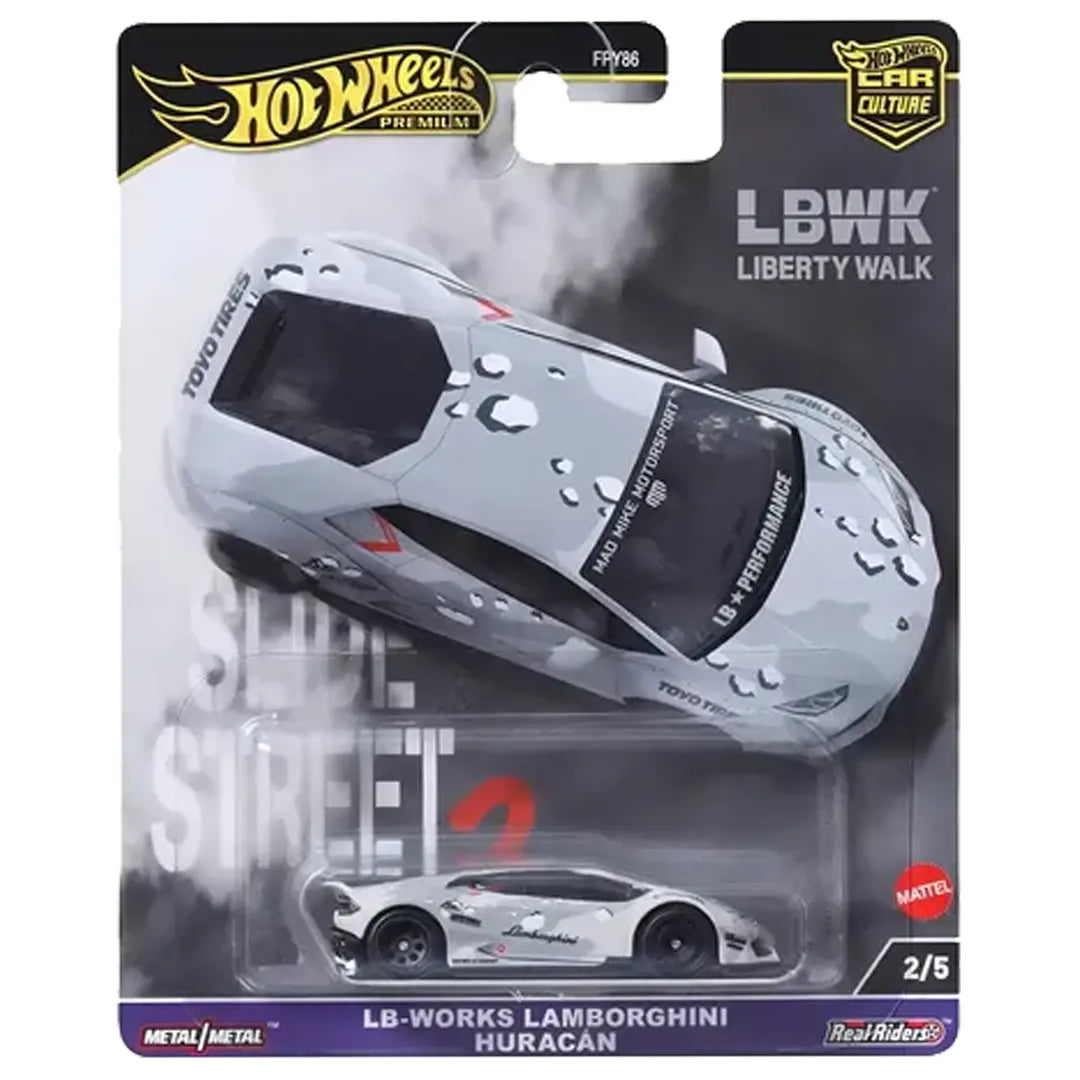 Lb Works Lamborghini Huracan - Slide Street 2 2/5 - Hot Wheels