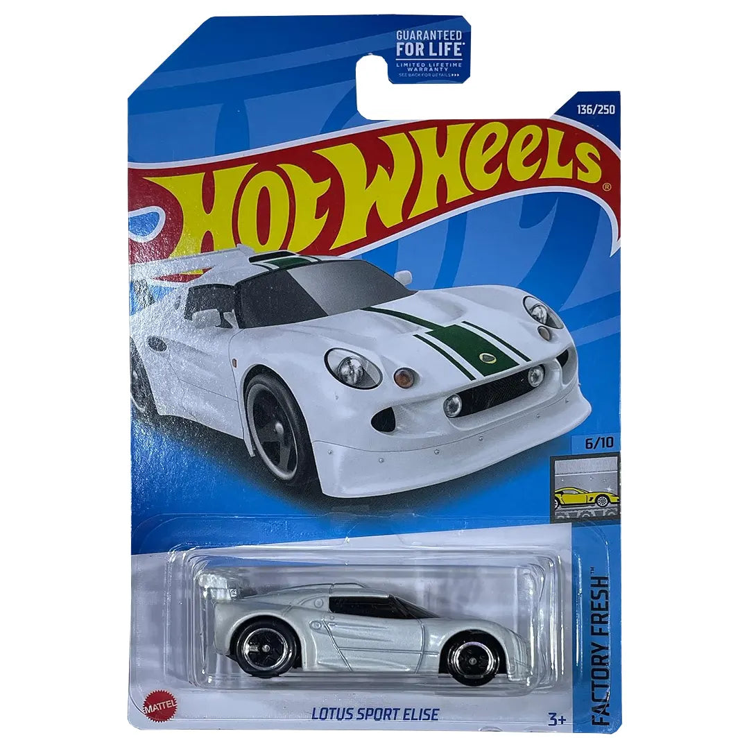 Lotus Sport Elise - Factory Fresh 6/10 - Hot Wheels
